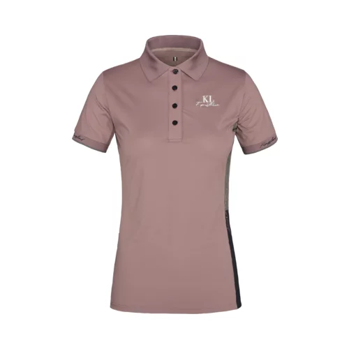 Kingsland Tec Pique Polo Shirt "KLtaylin", rose taupe - L