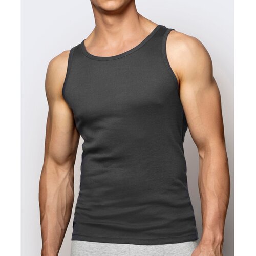 Atlantic Men's classic tank top - graphite Cene