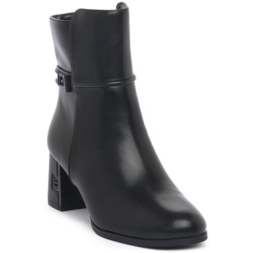 Laura Biagiotti Gležnjarji CALF BLK Črna Slike