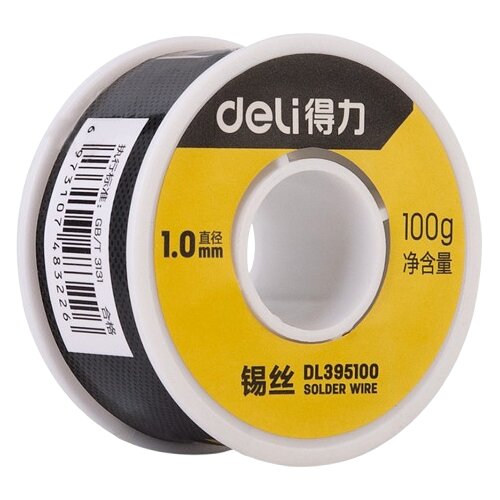 Deli Žica za lemljenje DL395100, 1.0mm, 100g Slike