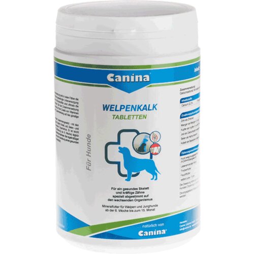 Canina Kalcijum za štence Welpenkalk - 350 tableta Cene