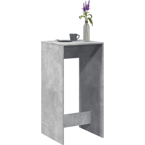vidaXL Barska miza betonsko siva 51x50x103,5 cm inženirski les Cene