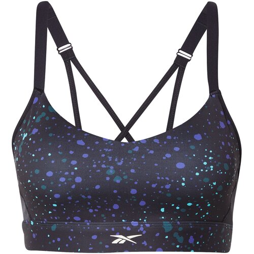 Reebok Športni nederček 'Lux Strappy' mešane barve / črna Cene