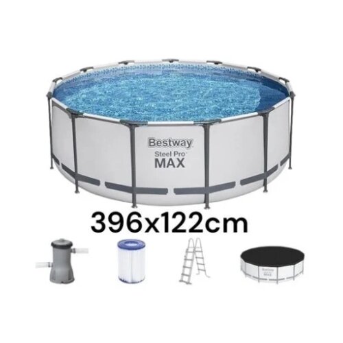 Bestway BAZEN 5618W STEEL PRO MAX SET 396X122 BW Cene