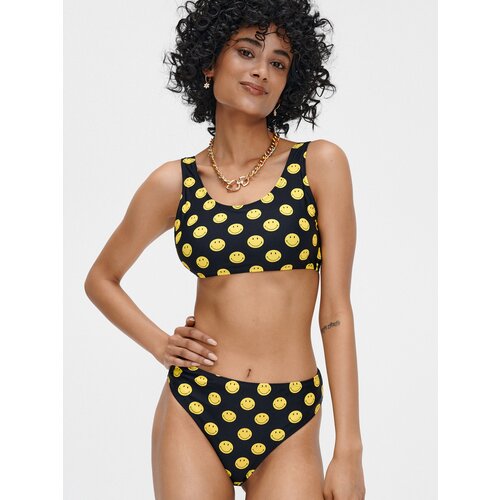 Cropp ženski dvodijelni kupaći kostim Smiley® - Crna  0537K-99X Cijene