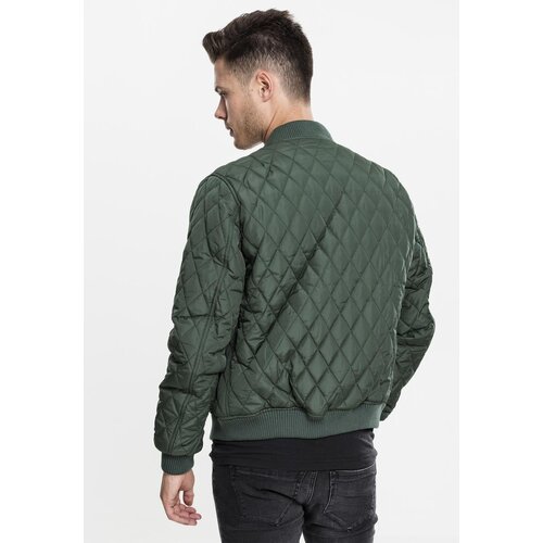 UC Men Diamond Quilt Nylon Jacket Olive Cijene