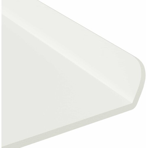  Lebdeća polica Zidne 2 pcs Bijeli 30 x 18 x 2,5 cm Čelik Slike