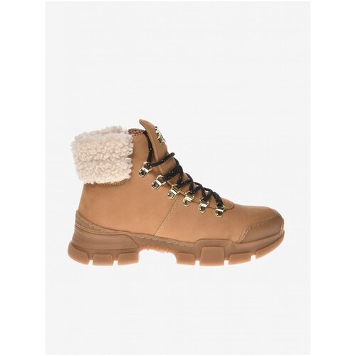 Love Moschino Brown Women&amp;#039;s Ankle Leather Boots - Women Slike