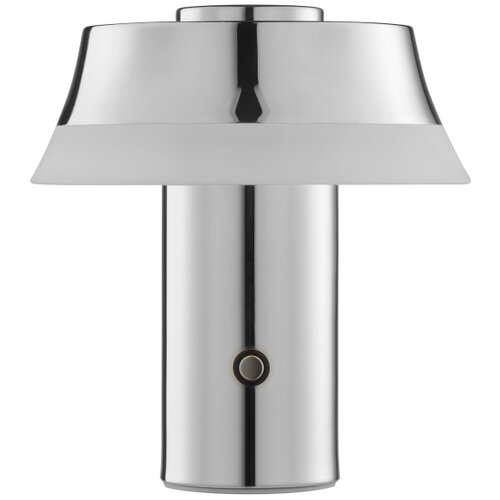 Brilliant LED stona lampa KINICH, prigu&amp;scaron;iva, punjiva, dodirna, LED/2,5W/5V, 2700K, sjajni hrom Slike