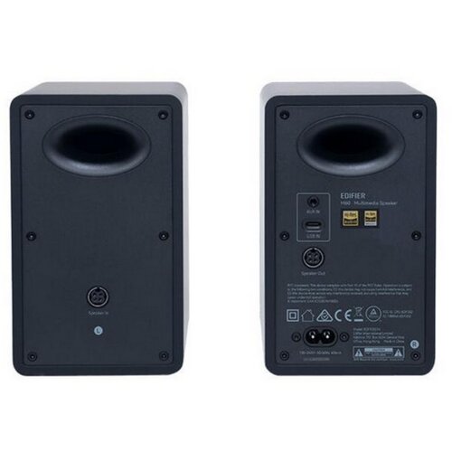 Edifier M60 crne namizne zvocnike aktiv ls, 66W rms, bluetooth, usb-c, aux 2.0 kompaktni zvocni&amp;scaron;ki set, cena za par Slike