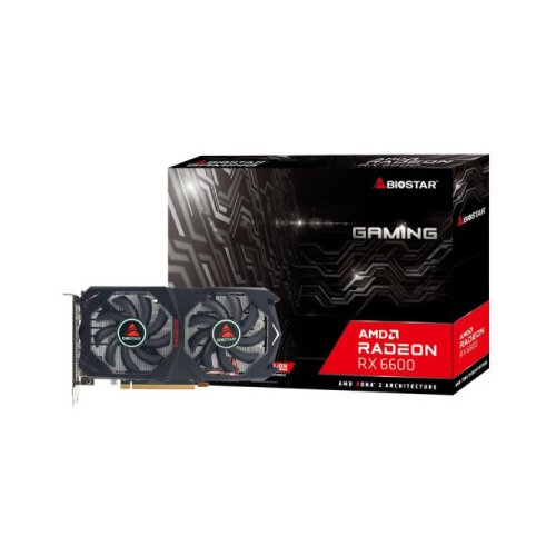 Biostar grafička kartica RX6600 8GB GDDR6 128bit HDMIDP Cene