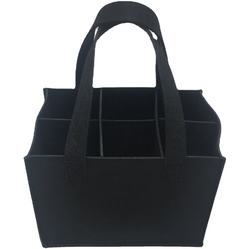 INF torba za steklenice za 6 steklenic felt black, (21246905) Cene