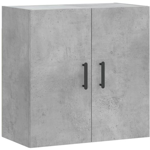 Maison Chic Stenska omarica - Zidna omarica betonsko siva 60x31x60 cm inženirski les iu442, (22063229) Slike