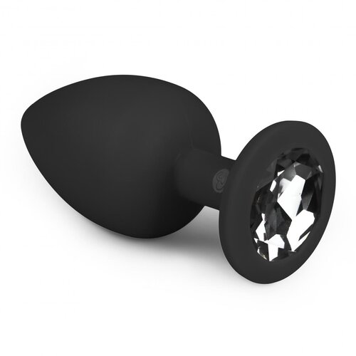 EasyToys - Anal Collection Analni čep Easytoys Diamond Large črn Cene