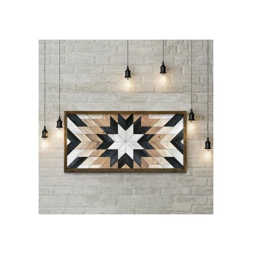  Slika sa ramom boho pattern 60x120cm Slike