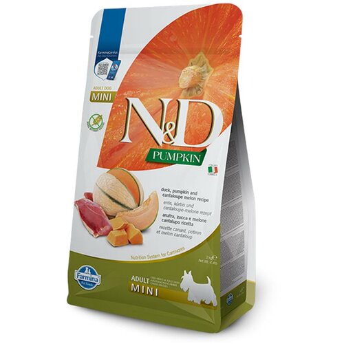 N&d suva hrana za pse pumpkin mini adult pačetina, bundeva i dinja 2kg Cene