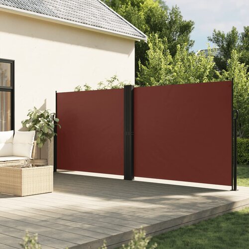 vidaXL Uvlačiva bočna tenda smeđa 180 x 600 cm Cijene