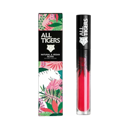 All Tigers lipgloss - 801 raspberry red
