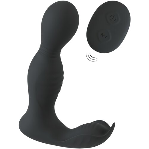Rebel RC Butt Plug with 2 Functions 5402255 Black Slike