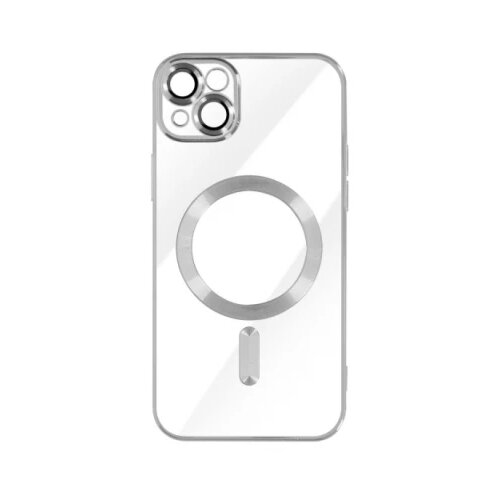  Silikonska futrola MagSafe iPhone 15 SILVER Cene
