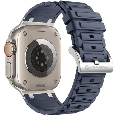 Forcell F-DESIGN FA06 silikonska narukvica za APPLE Watch 38/40/41 mm plava Slike