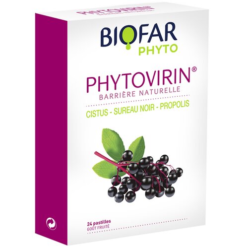Biofar phytovirin pastile, cistus-crna zova-propolis, 24 oriblete Cene