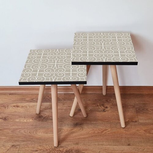 Hanah home Set 2 stočića 2Shp388 Beige Cene