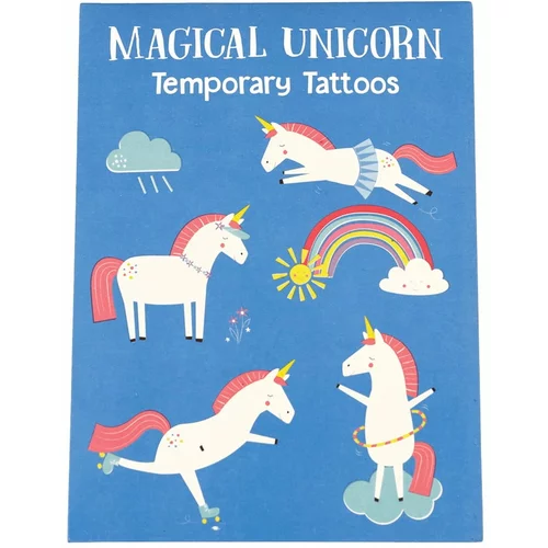 Rex London Set s 2 lista za privremene tetovaže Magical Unicorn