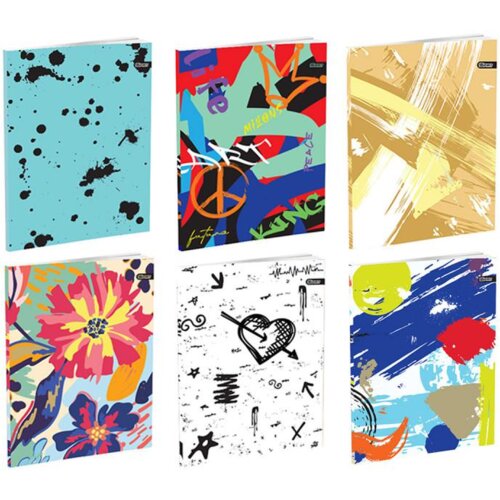 Spirit Sveska A5 karo abstract 52lista 1kom Cene
