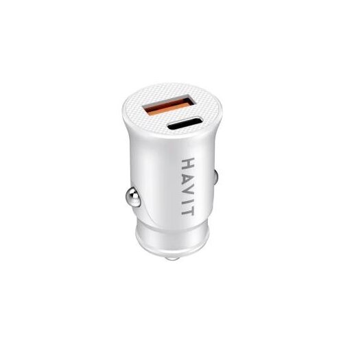 Havit CC2022 auto punjač dual port PD20W USB-A+ USB-C ( 62010 ) Cene