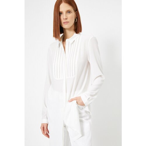 Koton Tunic - Weiß - Regular fit Cene