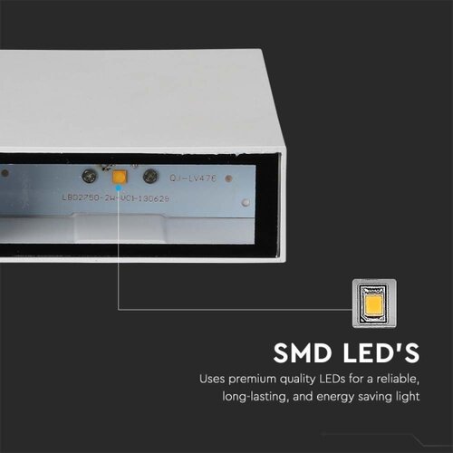  LED spolja&amp;scaron;nje zidno svetlo LED/4W/230V 6400K IP65 belo Slike