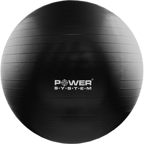 Power System Pro Gymball gimnastička lopta boja Black 75 cm Slike