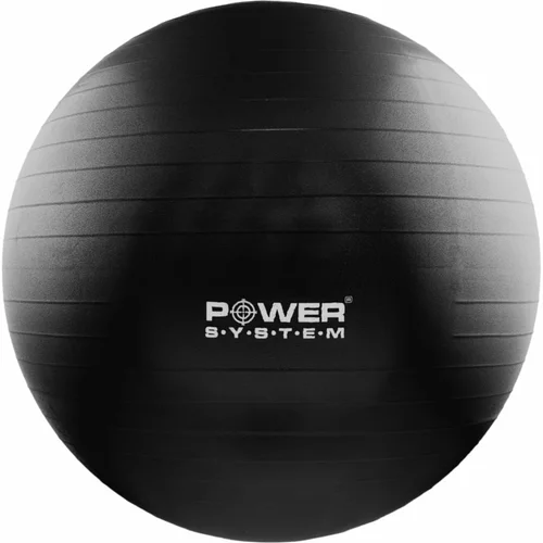 Power System Pro Gymball gimnastična žoga barva Black 75 cm