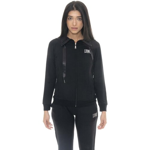 Leone 1947 &Scaron;portne jope in jakne Woman Full Zip Spring Vibes Črna Cene