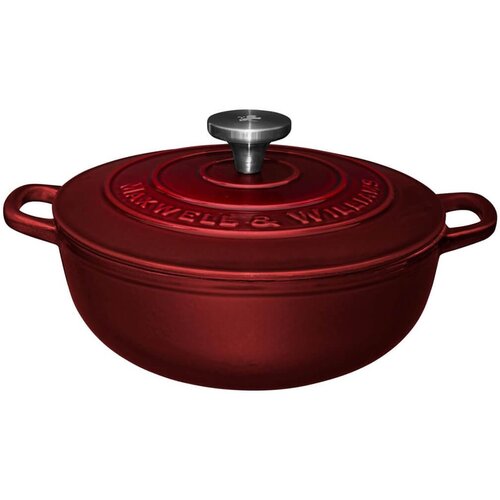 Maxwell williams Kozica Cast Iron Merlot 3,3L / bordo / indukcija / lito železo, emajl, (5000198714) Cene