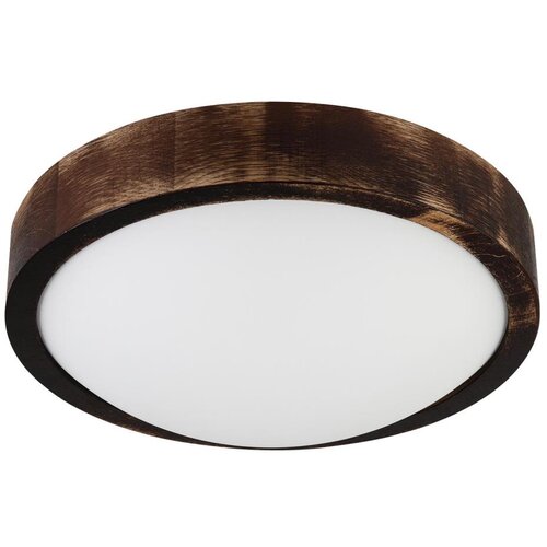  plafonsko svetlo oak smoky slim 1xE27/15W/230V prečnik 27 cm hrast/tamno braon Cene