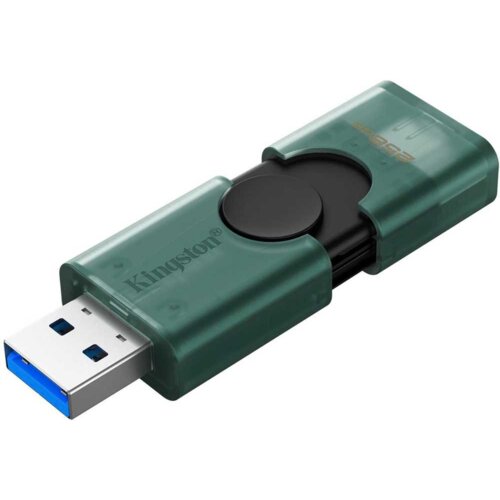 Kingston Technology FlashDrive Kingston 256GB DataTraveler Duo Gen2 3.2 DTDEG2/256GB Crni Cene