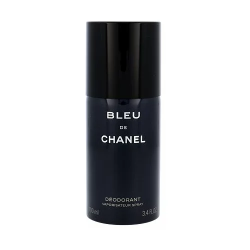 Chanel bleu de dezodorans u spreju bez aluminija 100 ml za muškarce
