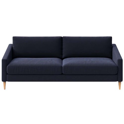 Ame Yens Tamno plava baršunasti sofa 200 cm Karoto – Cijene