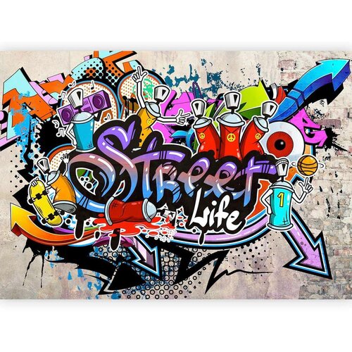 Artgeist Fototapeta Street Game, 150x105cm Cene