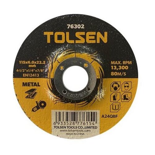 Tolsen Rezna ploča 76302, 115x6x22.2 Slike