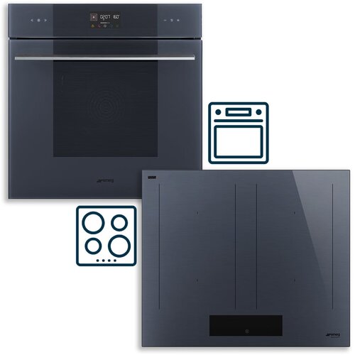 Smeg ugradbeni set ploča SIM1644DG + pećnica SOP6102TG (SET 12) Cijene