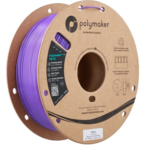Polymaker petg purple, 1.75 mm / 1000 g Cene