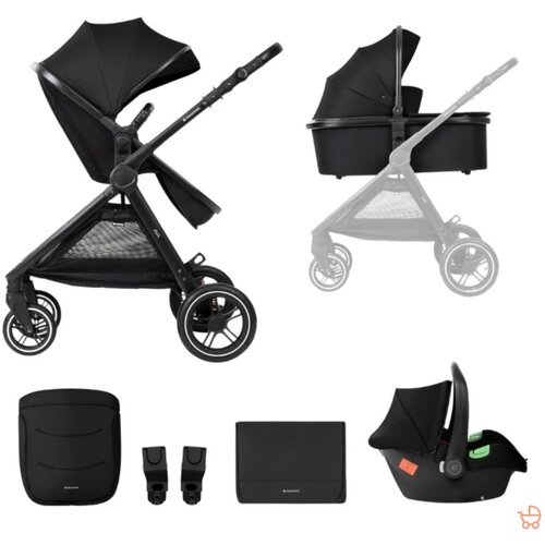 Kikka Boo ava kolica za bebe 3u1 0m+ black Slike