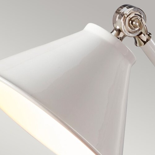 Elstead Lighting Elstead PV-ELEMENT-WPN - Stona lampa PROVENCE ELEMENT 1xE27/60W/230V, bela Slike