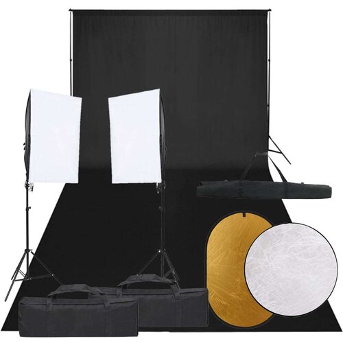  Komplet za foto studio z lučmi, ozadjem in odbojnikom, (5000288529) Cene