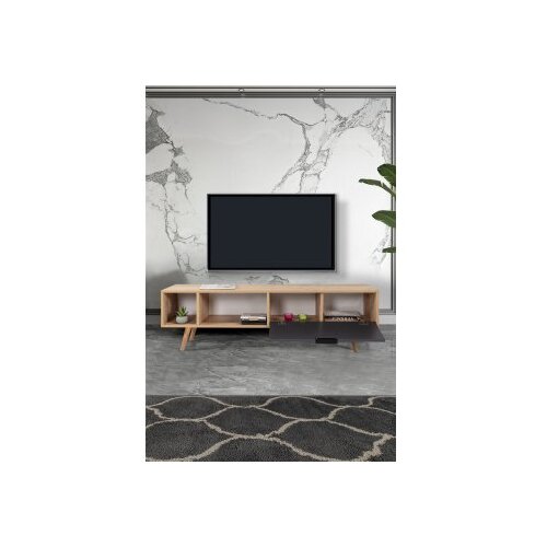 Hanah home TV ormarić, antracit Slike
