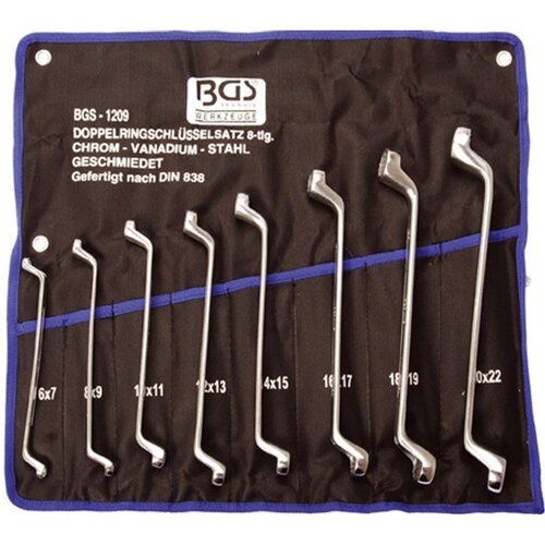 BGS Set ključeva okastih 6-22mm 8dj. pro+ 1209 Cijene