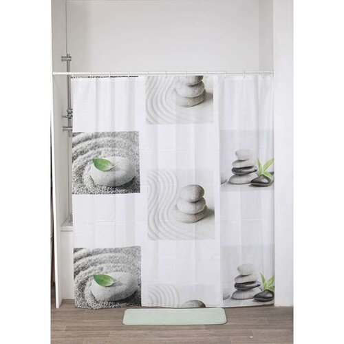 Tendance zavjesa za kadu 180x180cm + 12 bijelih kukica peva, dune Cijene